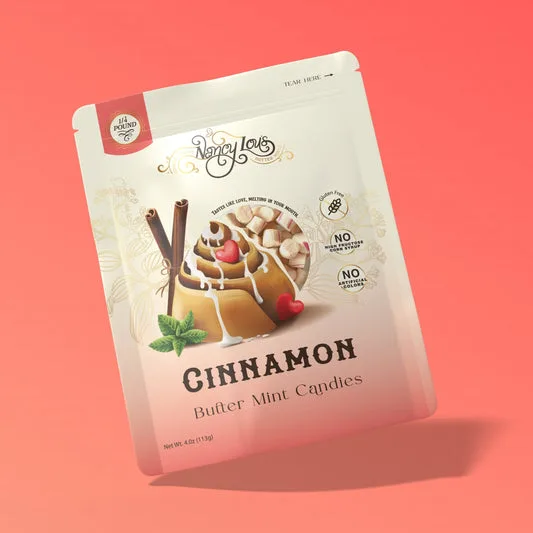 Cinnamon buttermints package